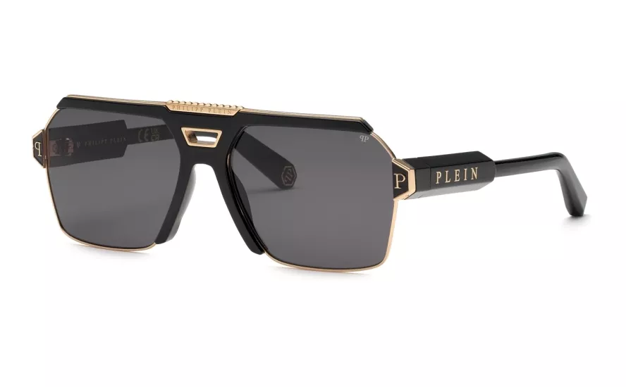 Philipp Plein SPP147M 0301 63 | Erkek Siyah Güneş Gözlüğü